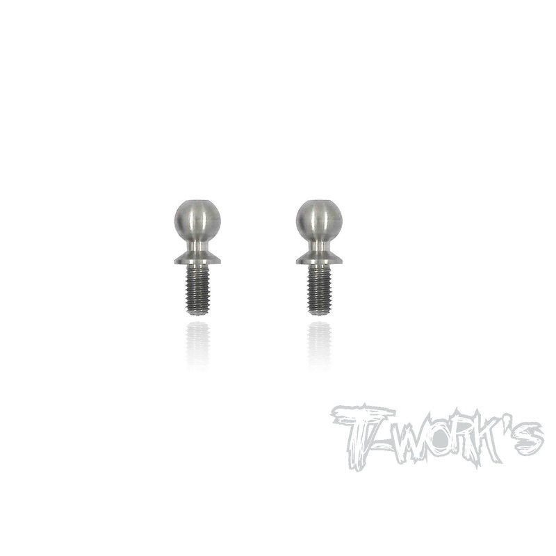 TP-090 64 Titanium Ballstuds ( For Yokomo YZ2/YZ4 5.5mm Ball )