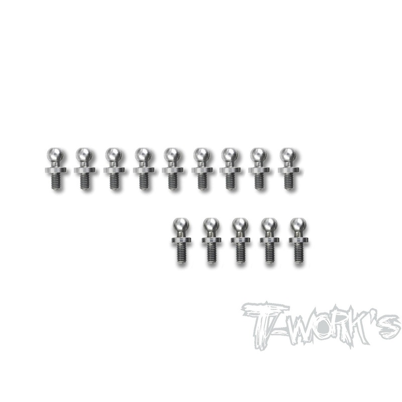 TP-101 64 Titanium Ball End Set  (For PR SB401 TYPE-R)