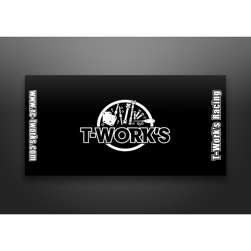TT-048-B T-Work's Roll up Pit Mat 120 x 60 cm With Carry Strap