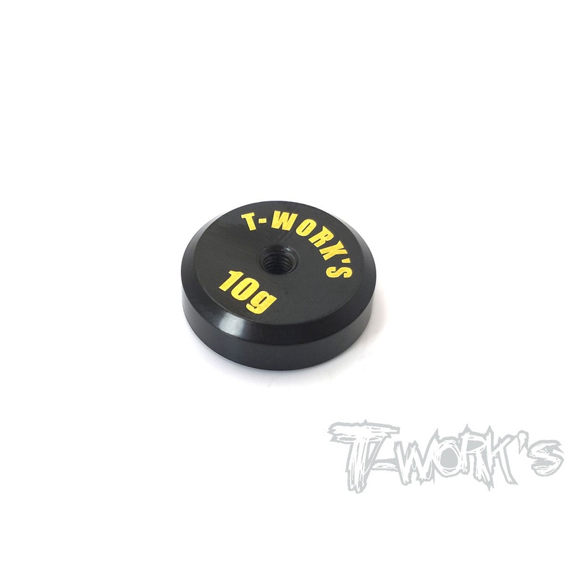 TA-067L Anodized Precision Balancing Brass Weights 10g ( Low C G )