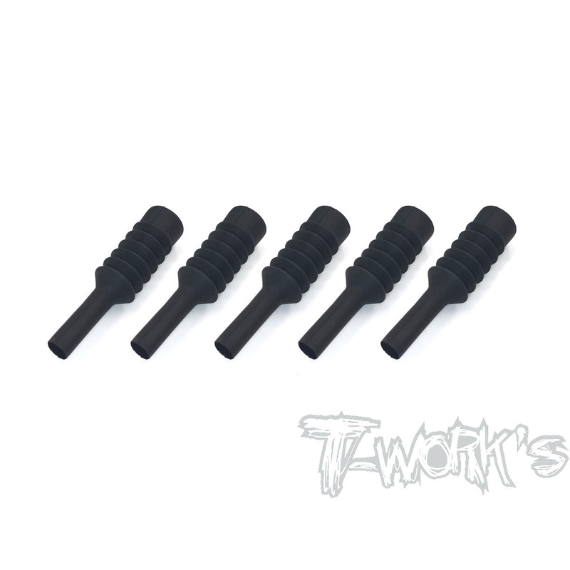 TA-133-A 1/8 Buggy Damper Boots ( 5pcs. )