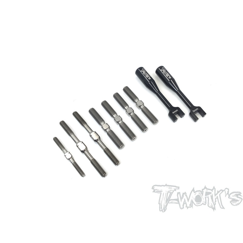 TB-177 64 Titanium Turnbuckle Set ( For Kyosho MP10 /MP10E)