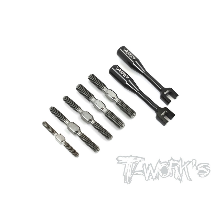 TB-182 64 Titanium Turnbuckle Set ( For SWORKZ S35-3  )
