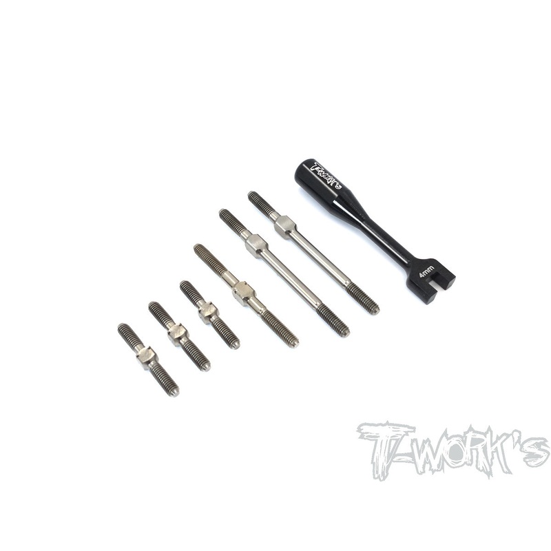 TB-183 64 Titanium Turnbuckle Set ( For Serpent 750 )