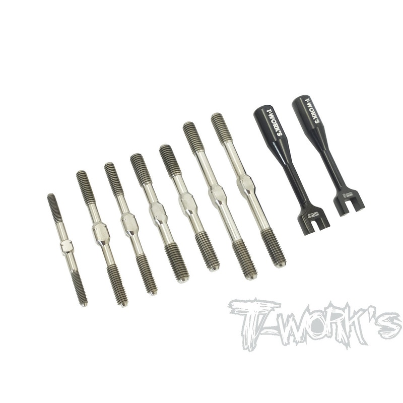 TB-190 64 Titanium Turnbuckle Set ( For TEKNO NB48 2.0 )
