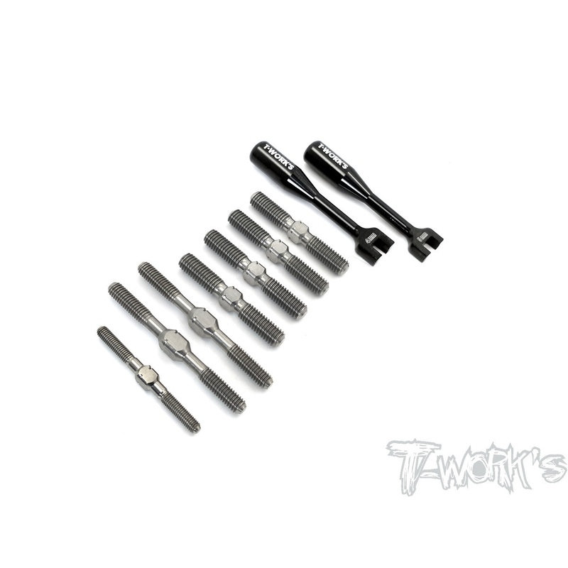 TB-192 64 Titanium Turnbuckle Set ( For Hong Nor X3 GTS /X3 GTS 30th)