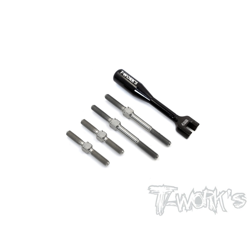 TB-193 64 Titanium Turnbuckle Set ( For Xray NT1 2019 )