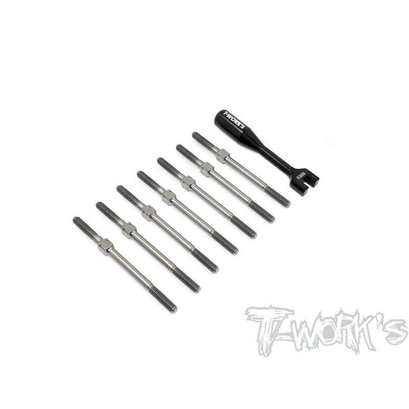 TB-19464 Titanium Turnbuckle Set ( For Xray XB4 2020 )