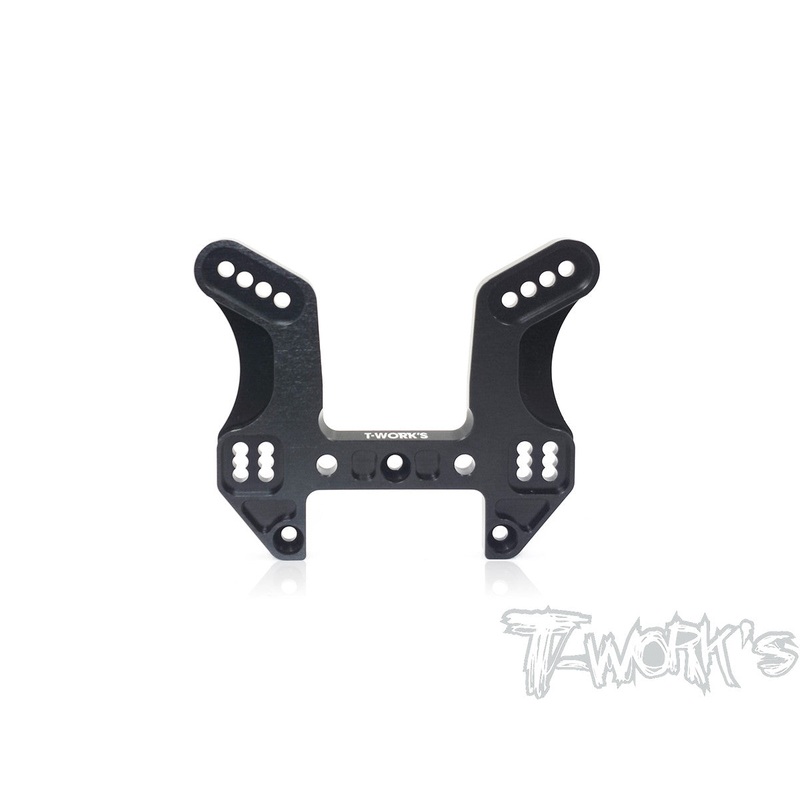 TO-241-MP10Black Hard Coated 7075-T6 Alum.Front Shock Tower (For Kyosho MP10 )