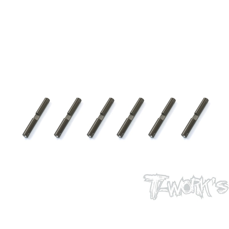 TO-258-T Hard Coated 7075-T6 Alum. Diff Cross Pin  ( TEKNO NB48 2.0 )
