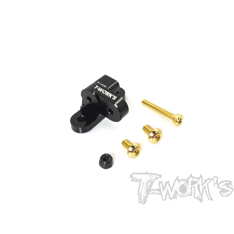 TO-281-MP107075-T6 Alum. Wing Stay Mount ( For Kyosho MP10 )