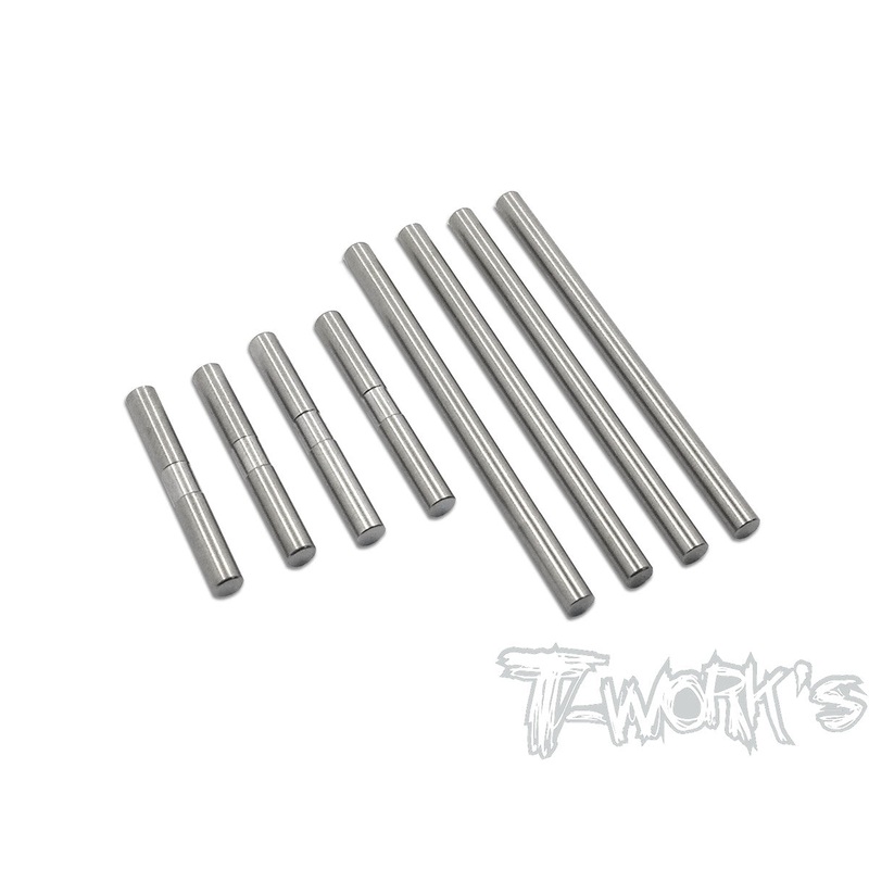 TP-096 64 Titanium Suspension Pin Set ( For Yokomo BD9 )