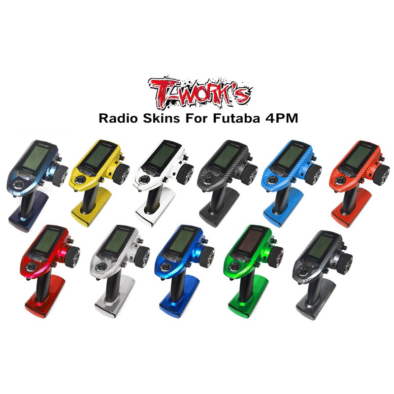TS-048 3D Graphite Sticker (For Futaba 4PM )6Colors