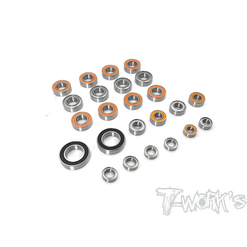 BBS-D819 Precision Ball Bearing Set ( For HB D819 / D819RS ) 24pcs.
