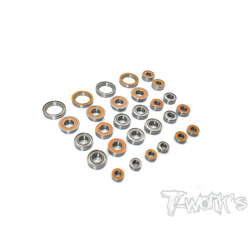 BBS-EB482.0 Precision Ball Bearing Set ( For TENKO EB48 2.0 ) 28pcs.