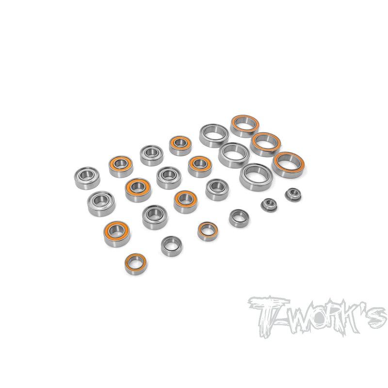 BBS-S14-3 Precision Ball Bearing Set ( For SWORKZ S14-3 )24pcs.