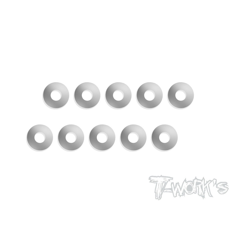 TA-134-01   4 x 10 x 0.1mm Stainless Steel Shim Washer ( 10pcs. )