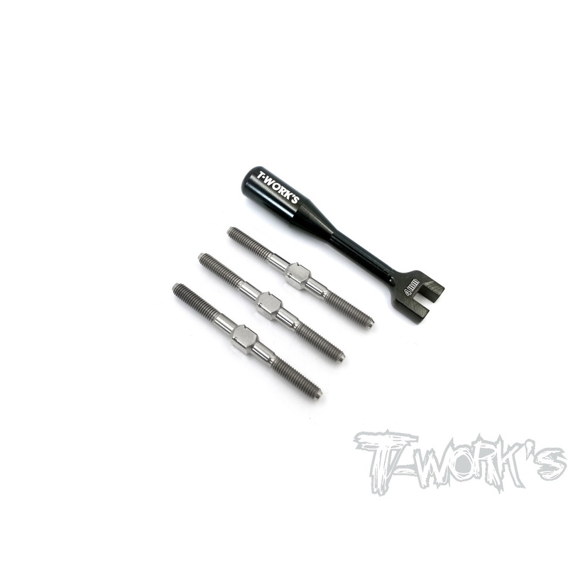 TB-200 64 Titanium Turnbuckle Set (For Xray X1 2020  )