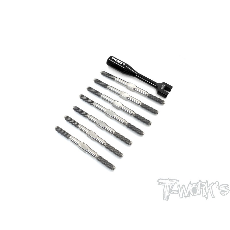 TB-204 64 Titanium Turnbuckle Set ( For TLR 22X-4 )
