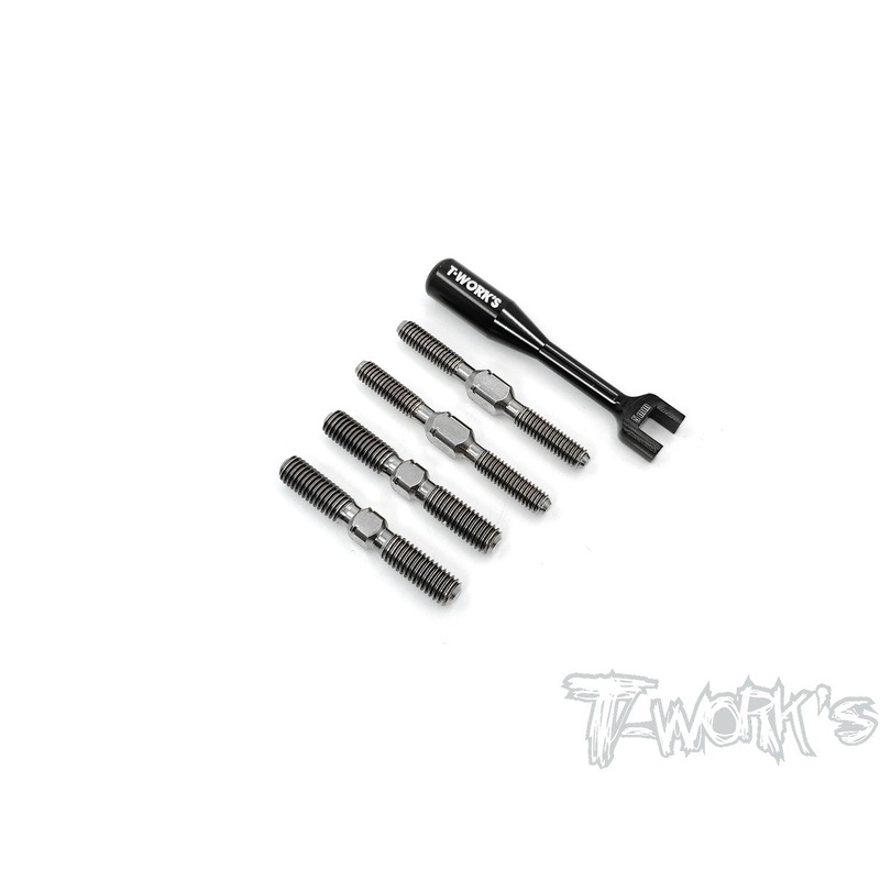 TB-206 64 Titanium Turnbuckle Set ( For SWORKZ S35-4E )