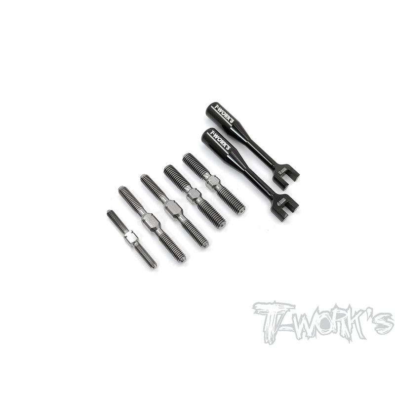 TB-207 64 Titanium Turnbuckle Set ( For SWORKZ S35-4 )