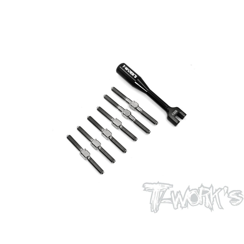 TB-208 64 Titanium Turnbuckle Set ( For SWORKZ S14-3 )