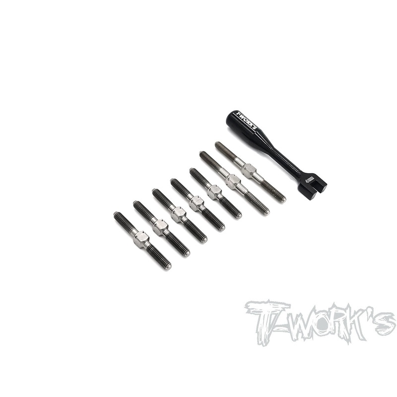 TB-211 64 Titanium Turnbuckle Set ( For ARC R12 )