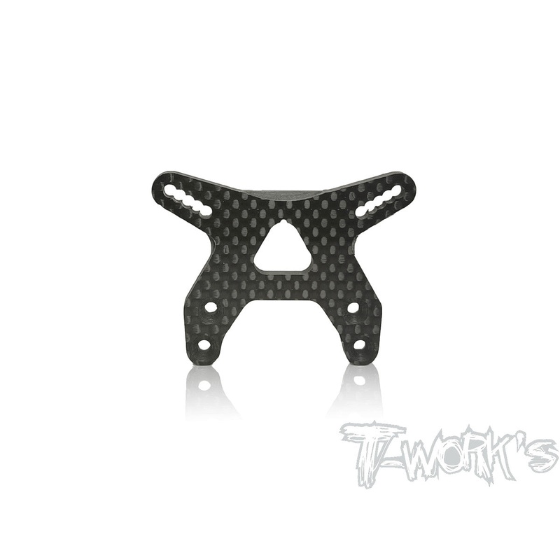 TE-182-B6.2 Graphite Front Shock Tower ( For Team Associated RC10 B6.2/B6.2D/B6.1/B6.1D )
