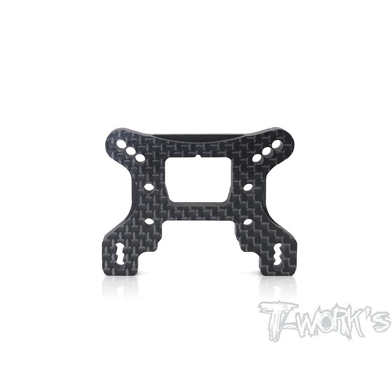 TE-182-B74 Graphite Front Shock Tower ( For Team Associated RC10 B74 )