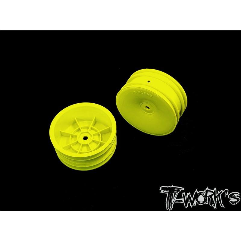 TE-218-A 2.2" 12mm Hex  Front Wheels ( For B6.1/6.2/RB5/RB6/RB7/YZ2/XB2 )