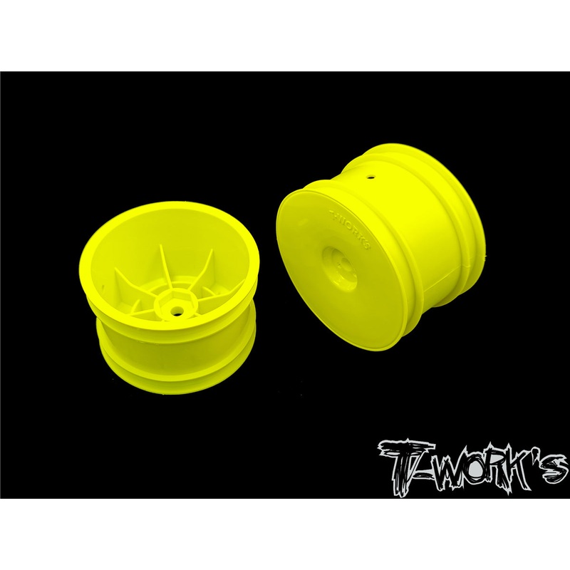 TE-218-C  2.2" 12mm Hex Rear Wheels ( For B6.1/B6.2/B64/B74/YZ2/YZ4/ RB7/ZX7/D418/SRX2/SDX4 )