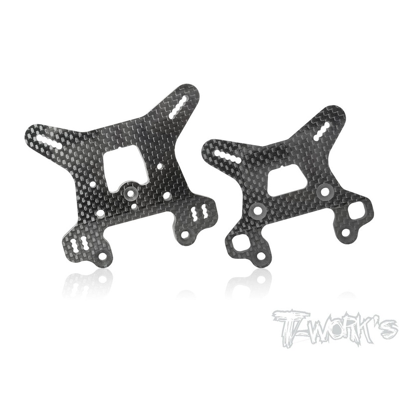 TO-247-B3.1 Graphite Shock Tower 4mm ( For Team Associated RC8 B3.1 )