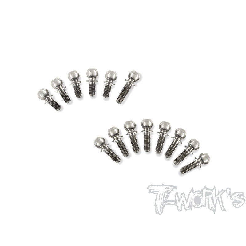 TP-110 64 Titanium Ball End set ( For Xray XB2C 2020 )
