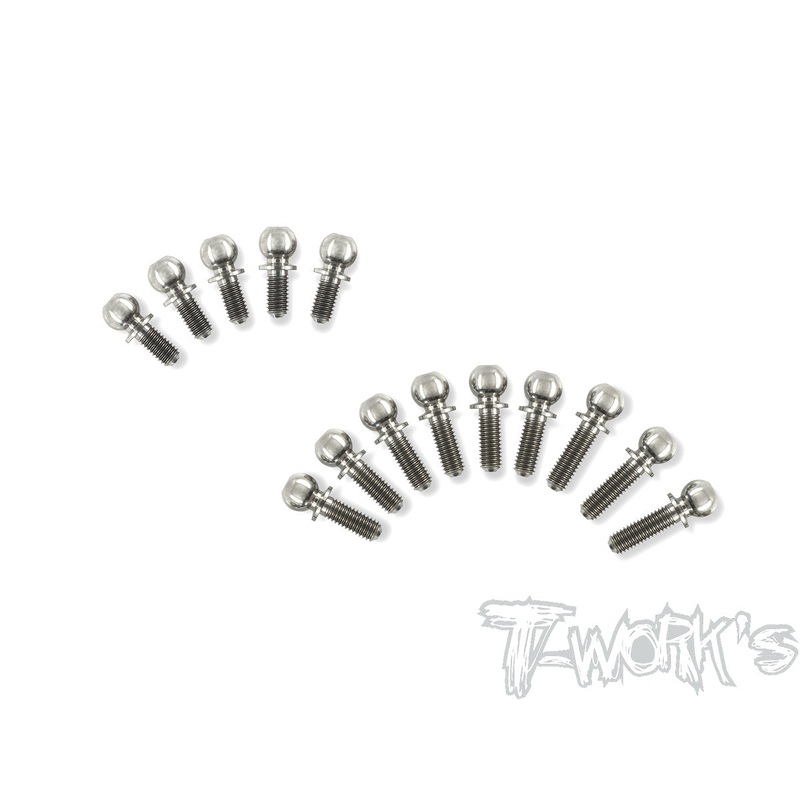 TP-111 64 Titanium Ball End set ( For Xray XB2D 2020 )