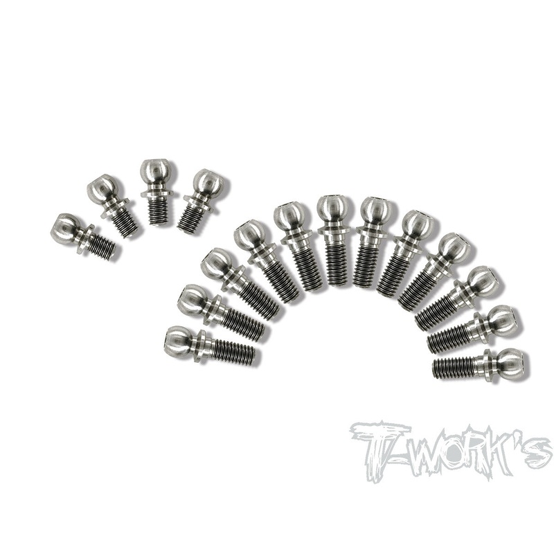 TP-116 64 Titanium Ball End set ( For Serpent X20 )
