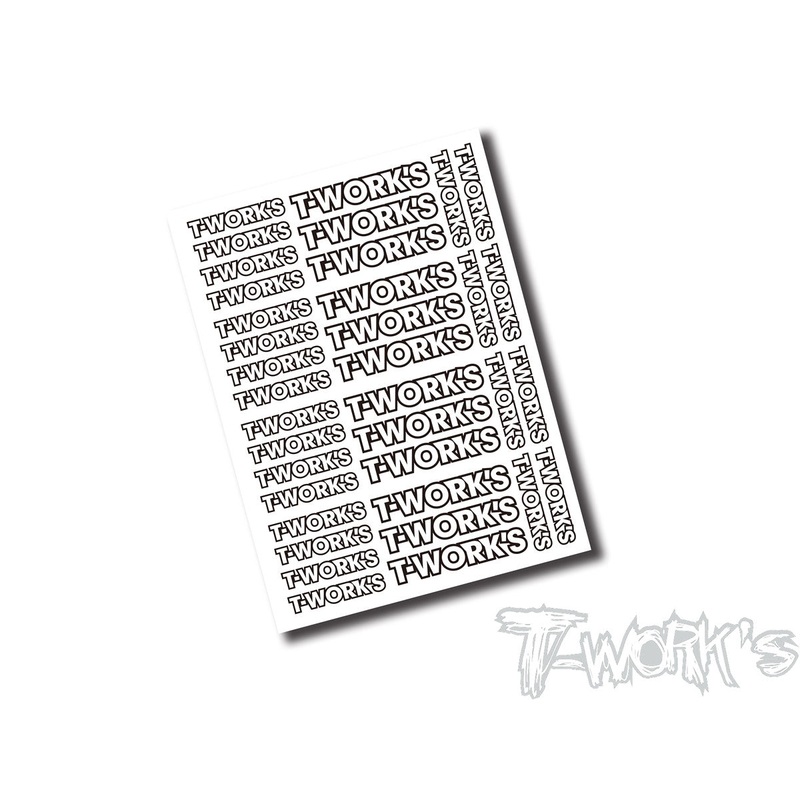 TS-039C T-Work's Team White Decal C