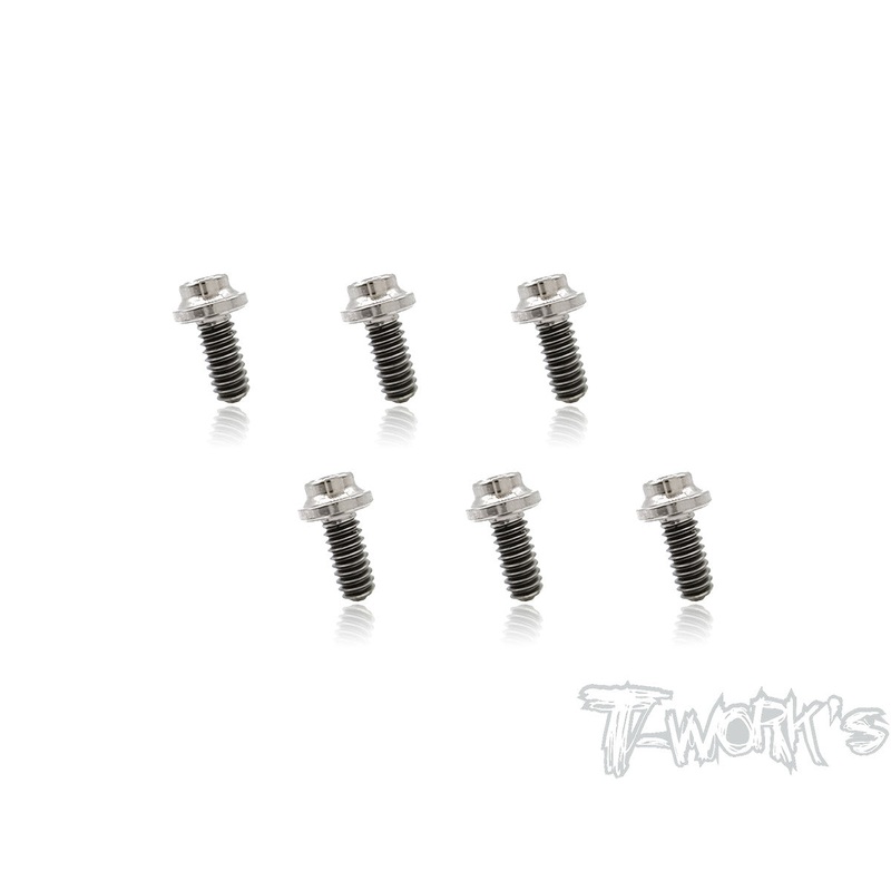 TSS-H  M2 64 Titanium Hex. Socket Head Screw ( 6pcs. )