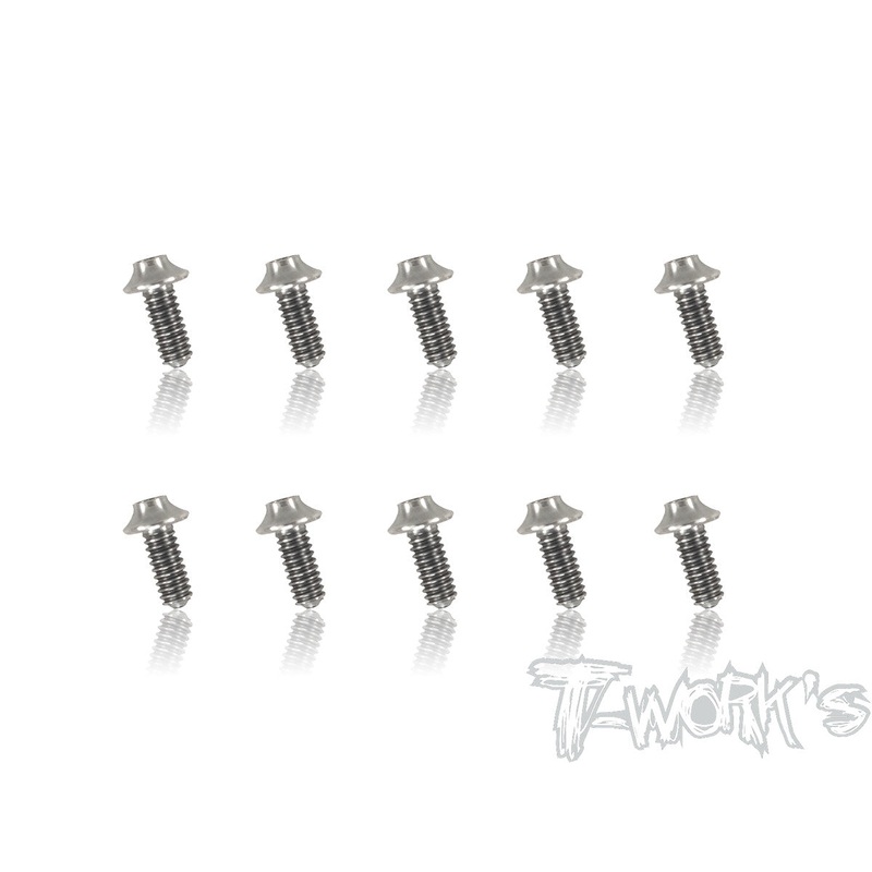 TSS-U 64 Titanium M2 Hex. Socket UFO Head Screw