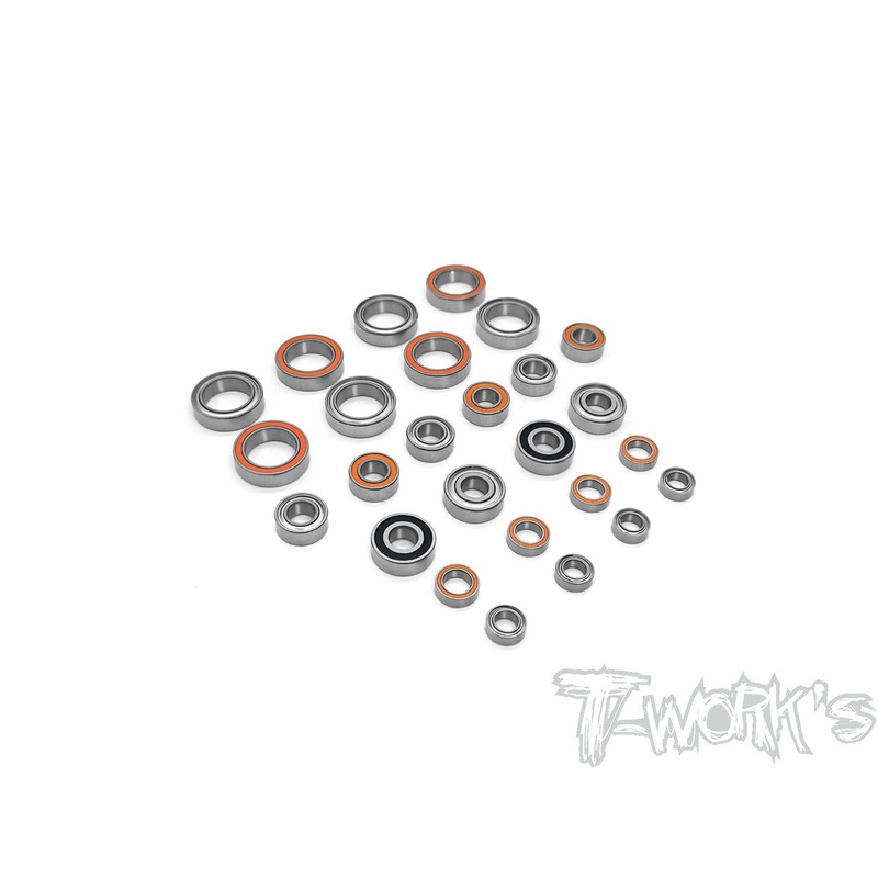 BBS-B74.1 Precision Ball Bearing Set  ( For Team Associated RC10 B74.1 )26pcs.