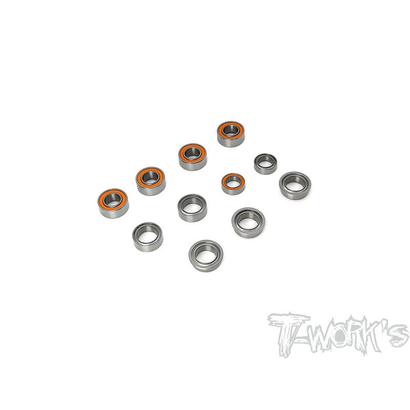 BBS-F1-EVO2 Precision Ball Bearing Set ( For Roche F1 EVO 2 ) 11pcs.