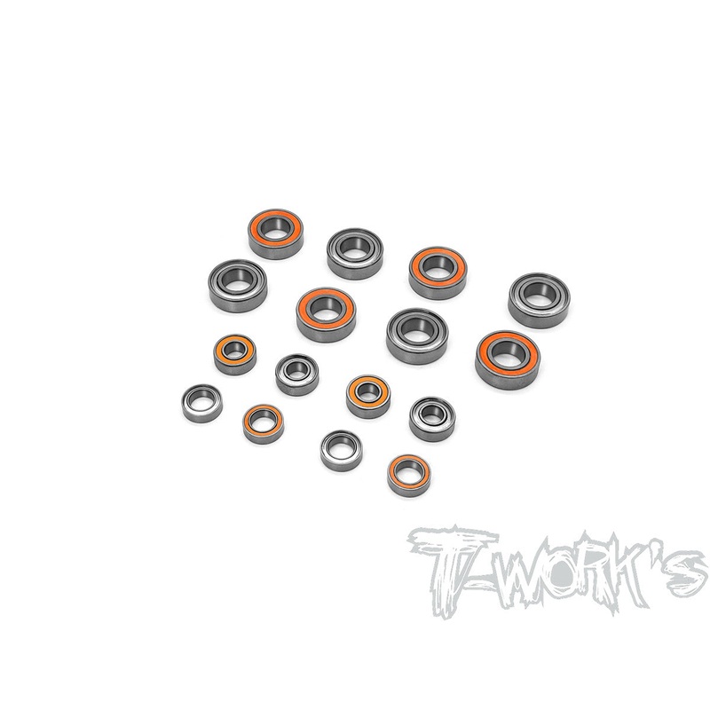 BBS-MP10E Precision Ball Bearing Set  ( For Kyosho MP10E )16pcs.