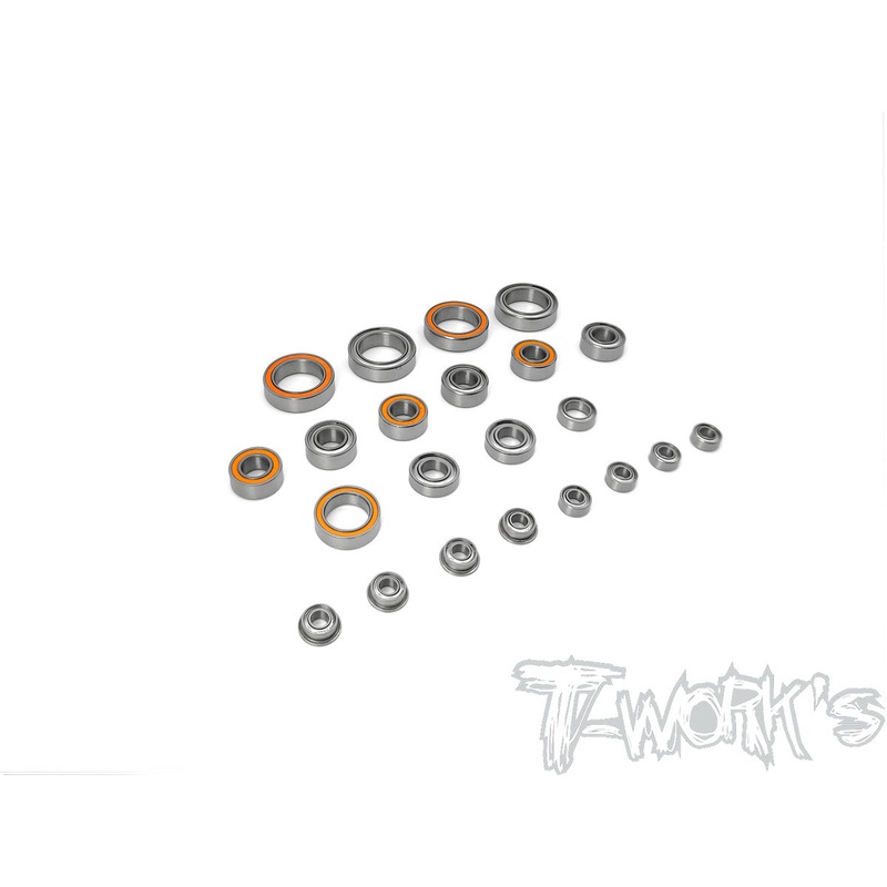 BBS-X20'21 Precision Ball Bearing Set ( For Serpent X20'21) 22pcs.