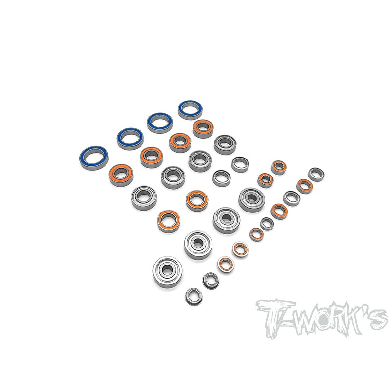 BBS-X3GTS30 Precision Ball Bearing Set ( For Hong Nor X3 GTS 30th. ) 32pcs.