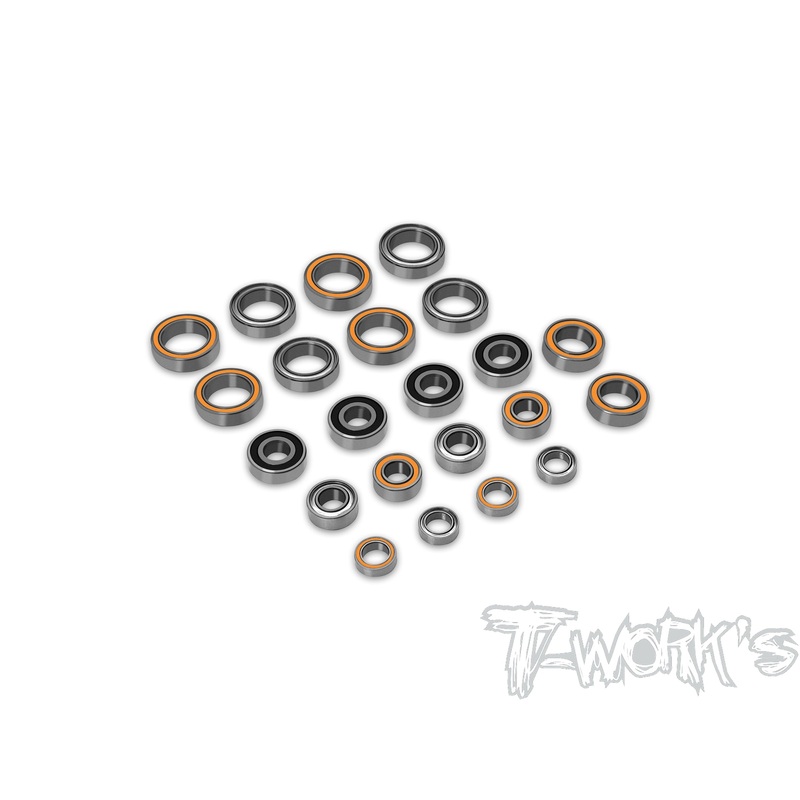 BBS-XB4'21 Precision Ball Bearing Set  ( For Xray XB4'21 /XT4'25 )22pcs.