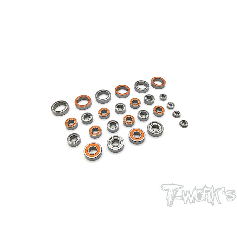 BBS-YZ4-SF2 Precision Ball Bearing Set  ( For Yokomo YZ-4 SF2  )26pcs.
