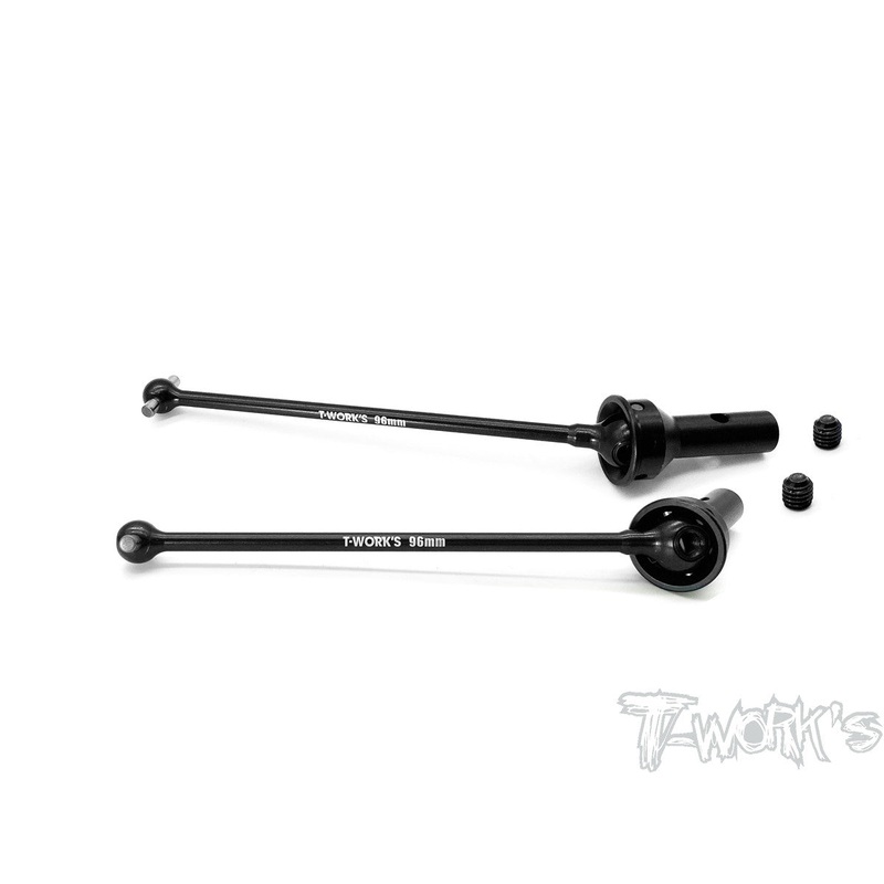 C-T48.2 Steel F & R CVD Set 96mm ( For Tekno NB48.2 )  2pcs.