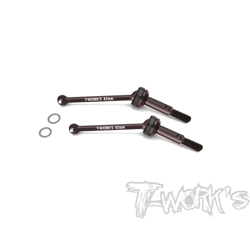 C-TC01 Steel F & R CVD Set 42mm ( For Tamiya TC-01/XV01 )  2pcs.