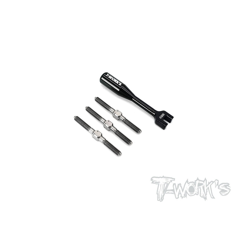 TB-215 64 Titanium Turnbuckle Set ( For Roche F1 EVO 2 )
