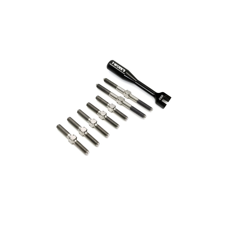 TB-216 64 Titanium Turnbuckle Set ( For Xray T4F'21 )