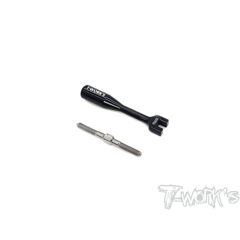 TB-217 64 Titanium Turnbuckle Set  ( For Tamiya Formula E Gen2 Car TC-01 )